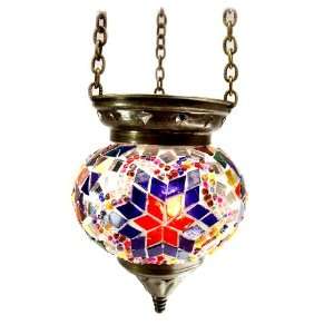  Turkish Glass Mosaic Lantern (small) 7