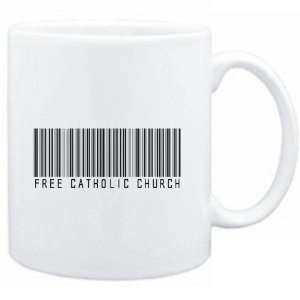 Mug White  Free Catholic Church   Barcode Religions  