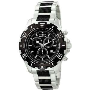   Chronograph Stainless Steel and Gun Metal Watch Invicta Watches