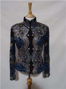 NEW WIRE HORSE LTD. Tri Colored Jacket #1110106 Ladies Small  