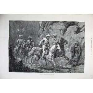  1879 Fine Art Dak Afghanistan War Army Horses Soldiers 