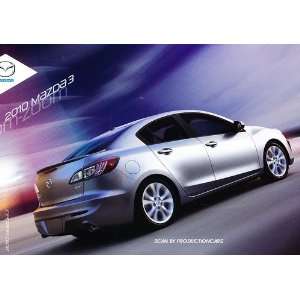    2010 Mazda 3 Mazda3 Deluxe Sales Brochure Catalog 