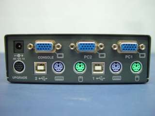 Avocent SwitchView 2 Port USB Hybrid KVM 520 335 001  