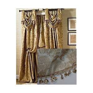    JC Penney Lined Empire Style Valance Valencia Beige