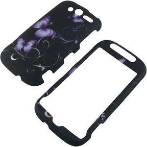  Butterflies Black Protector Case for T Mobile myTouch 4G Electronics