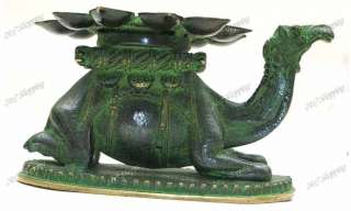 4kg 7 Solid Brass Camel Hump Oil Lamp Diya~India Art  