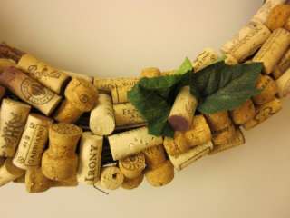 BIG BIG Wine Cork Wreath Handmade 26 100+ Used Wine Corks  