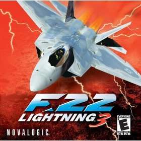 F22 Lightning 3 F 22 Flight Sim Game Works with Windows Vista XP & 7 