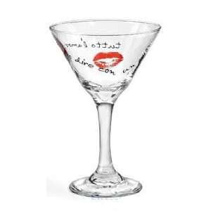  Precidio, Inc. A Kiss Martini Glass