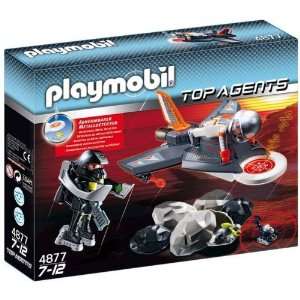  Playmobil 4877 Agents   Agents Detectorjet Toys & Games