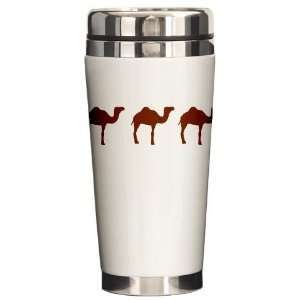 Camels Africa Ceramic Travel Mug by   Kitchen 