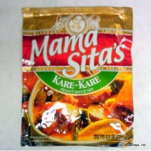 Mama Sitas   Kare Kare Peanut Sauce Mix (Net Wt. 2 Oz)  