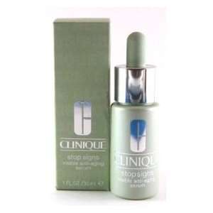  Clinique Stop Signs Visible Anti Aging Serum 1 oz/30 ml 