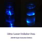 Blue Laser Pointer Pen (50mW Super Executive Edition)