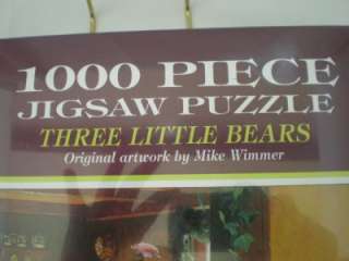 THREE LITTLE BEARS MIKE WIMMER BITS & PIECES 1000 PIECE  