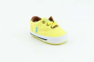 Ralph Lauren Vaughn Infant Baby Unisex SZ 0 Yellow Shoes  