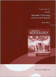Study Guide for Essentials of Sociology, A Down To Earth Approach 