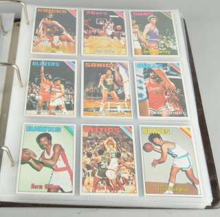 1975 76 Topps Basketball COMPLETE Set 330 cards MALONE ABDUL JABBAR 