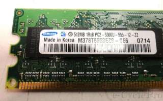  Samsung & Hynix Desktop RAM  512MB DDR  PC2 5400  ECC N Unbuffered