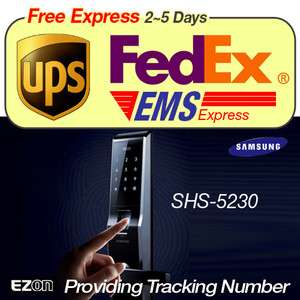 NEW Samsung EZON Fingerprint Digital Door Lock SHS 5230  