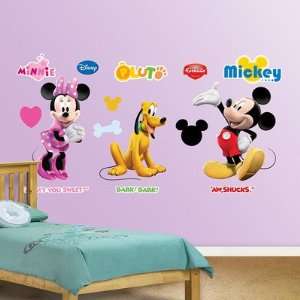  Mickey, Minnie & Pluto Disney Fathead 