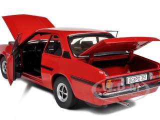 1975 OPEL ASCONA B SR RED 1/18 DIECAST MODEL CAR BY SUNSTAR 