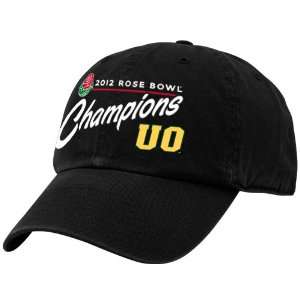   47 Brand Oregon Ducks Black 2012 Rose Bowl Champions Adjustable Hat