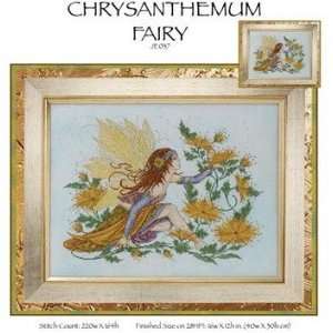 Chrysanthemum Fairy   Cross Stitch Pattern Arts, Crafts 