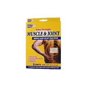   Strength Muscle & Joint   Muscle Ache Relief Pain Patch, 3 sheets