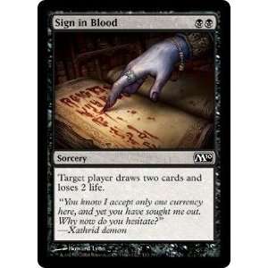  Sign in Blood Common Foil Toys & Games