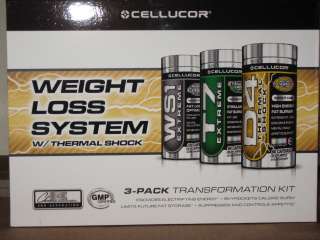 CELLUCOR WEIGHT LOSS SYSTEM   T7, WS1, D4 THERMAL SHOCK   CHEAPER HERE 