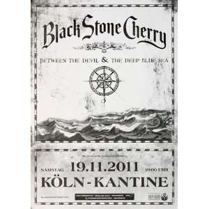  Black Stone Cherry   Blue Sea 2011   CONCERT   POSTER from 