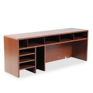    Wood High Clearance Single Shelf Desktop Organizer