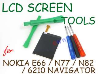 for Nokia 6210 Navigator LCD Display Screen+Repair Tool  