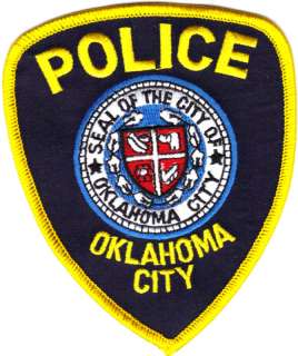 Oklahoma City Police Patch  