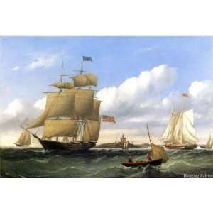 The Whaleship Emma C. Jones Off Round Hills, New Bedford  