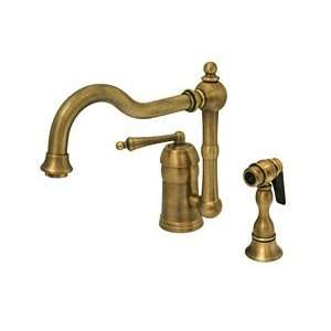   One Handle Kitchen Faucet WH3 3190P Pewter