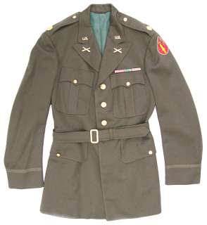 WWII US 63rd Division Major Artillery Officers Tunic  