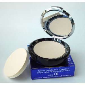   Compact Cake Foundation Dual Effect Wet or Dry   01 Ivoire 9g 031oz
