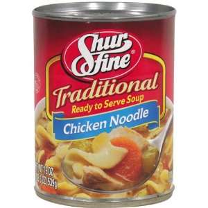 Shurfine Chicken Noodle Condensed Soup Grocery & Gourmet Food