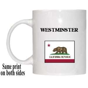   US State Flag   WESTMINSTER, California (CA) Mug 