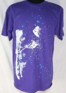 NIKE Astronaut Next Level Mens Purple Mens T Shirt  