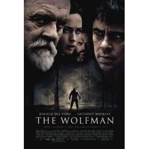  The Wolfman Original 27 X 40 Theatrical Movie Poster 
