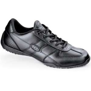   Crews Spirit Black Leather Womens Shoes 7042 Size 6.5 / 37 $60  