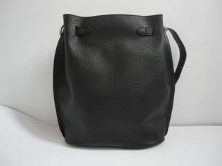 Black Womans PU Leather Shoulder Handbag Tote H05  