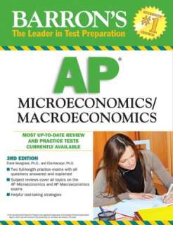   Barrons AP Microeconomics/Macroeconomics by Frank 