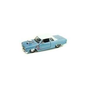  1965 Chevy Chevelle Malibu SS Pro Street 1/24 Blue Toys 