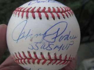   Labine Roger Craig 55 WS Win Pitchers signed Baseball PSA/DNA  
