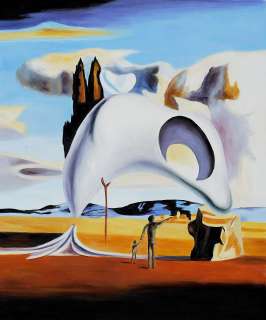 100% Hand Made Reproduction 20*24 Oil Painting Salvador Dali Vestiges 