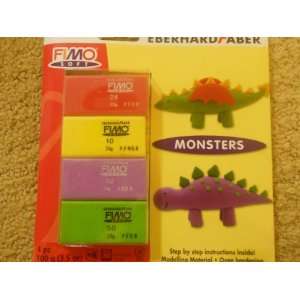  Fimo Soft Mosters Modeling Clay 